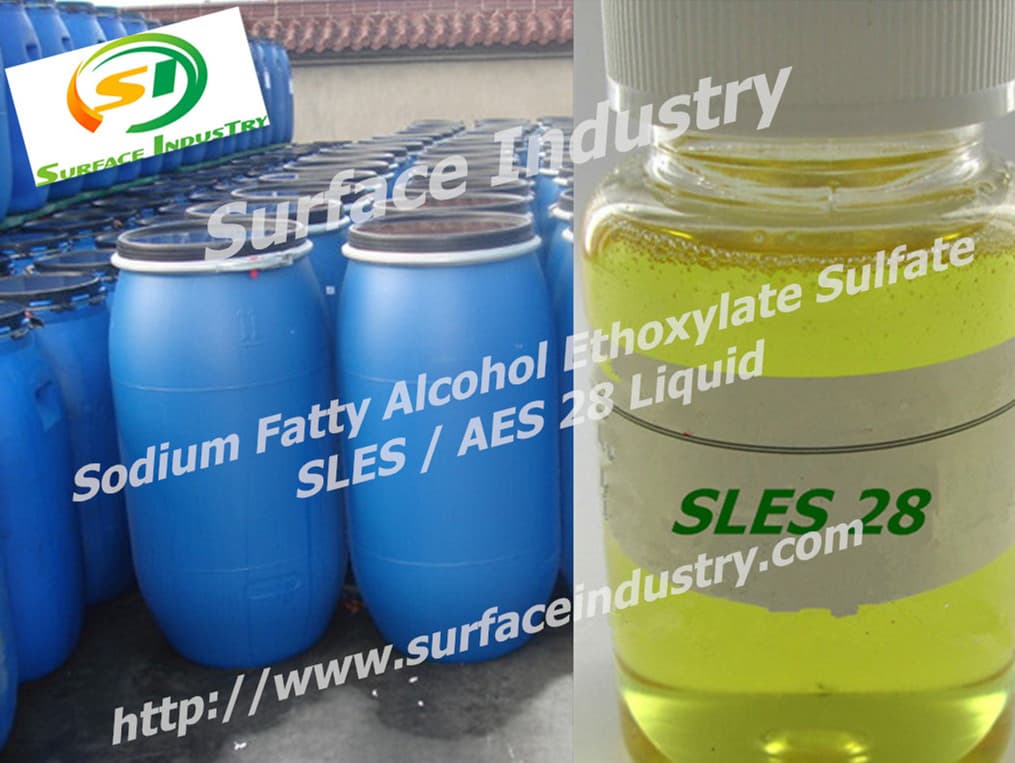 Sodium Laureth Sulfate 28_ _SLES AES Liquid_ for Bath